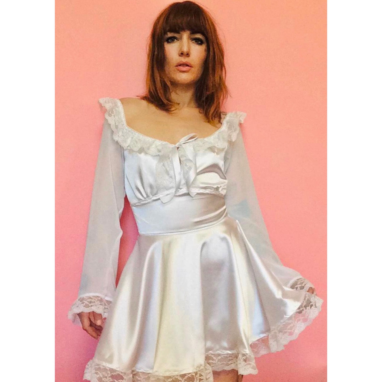 The Penelope Dress in White