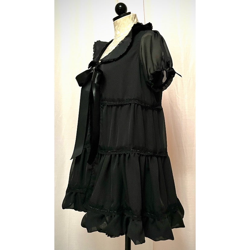The Lexi Babydoll in Black