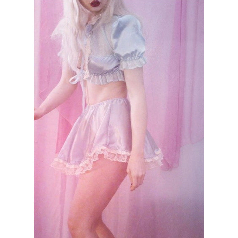 The Antoinette Tie Set in Baby Blue