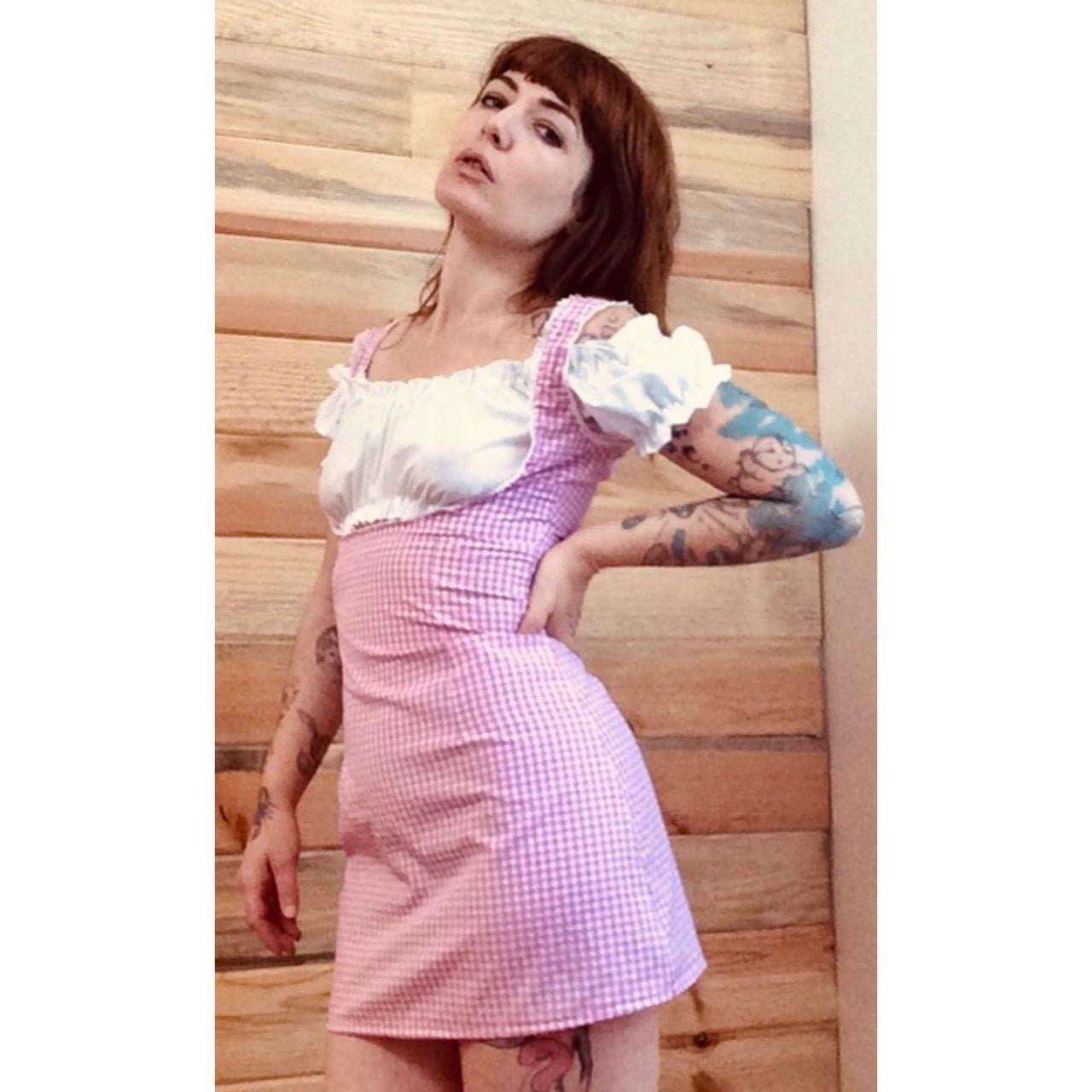 The Venus Dress in Gingham