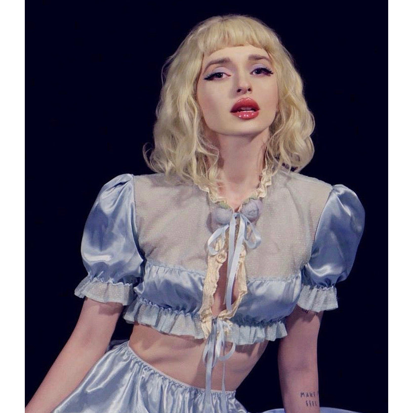 The Antoinette Tie Set in Baby Blue