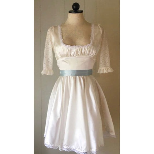 The Marie Dress in White
