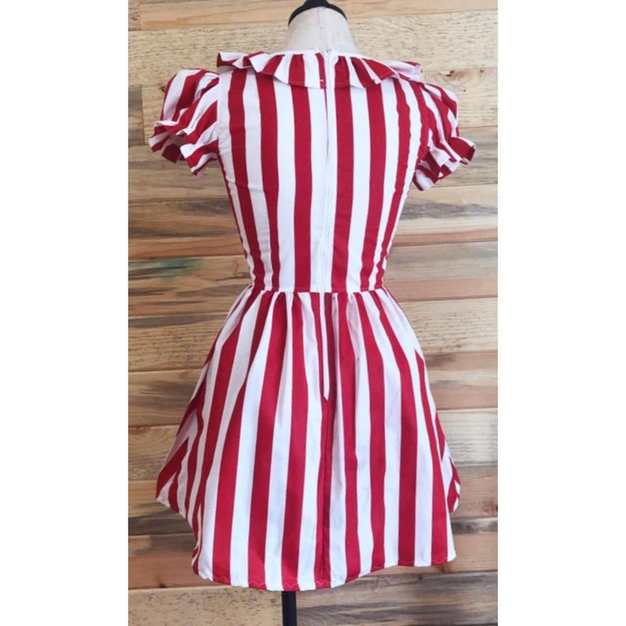 The Square Dance Dress in Red and White