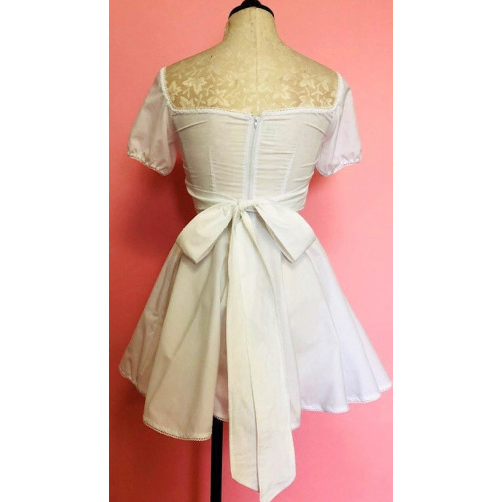 The Amanda Dress in White