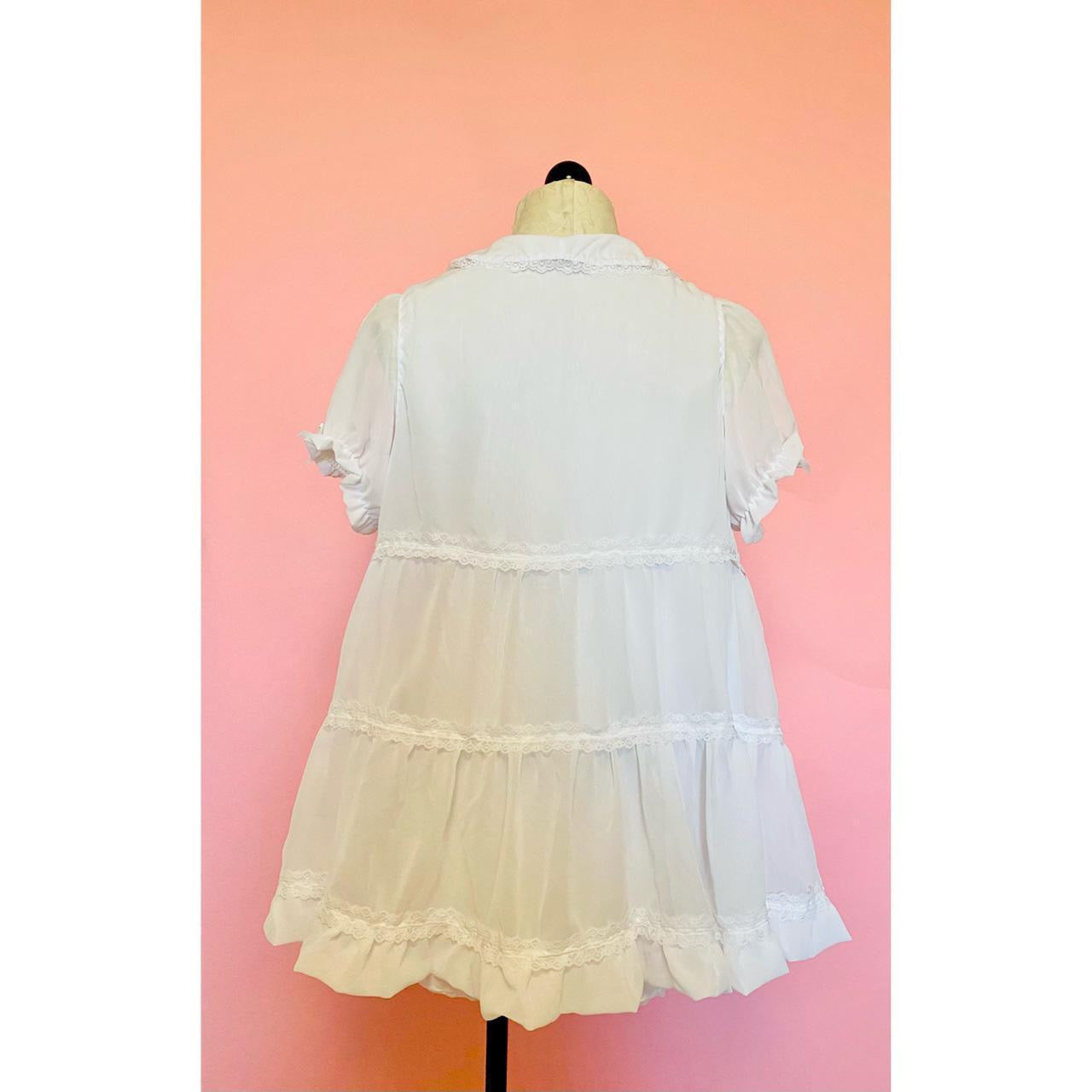 The Lexi Babydoll in White