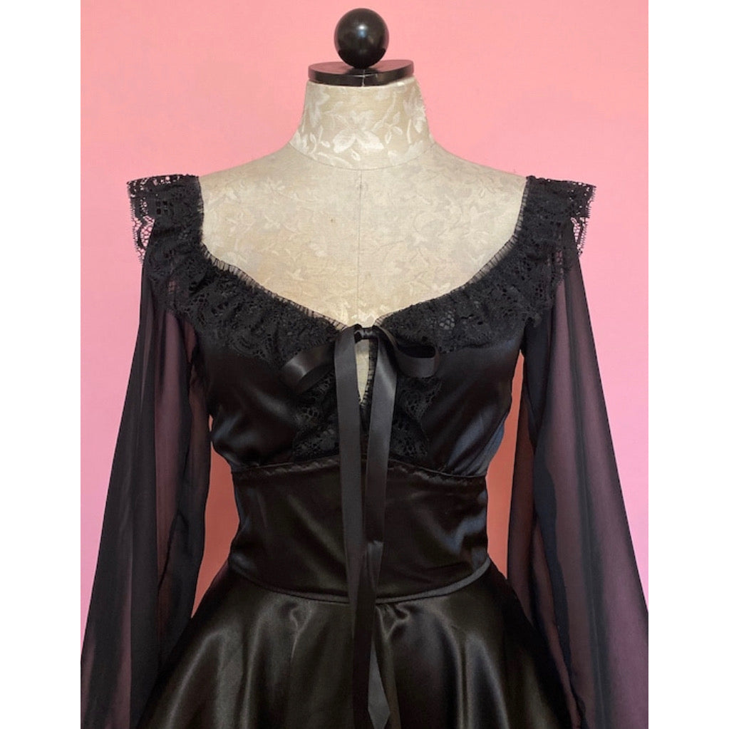 The Penelope Dress in Black