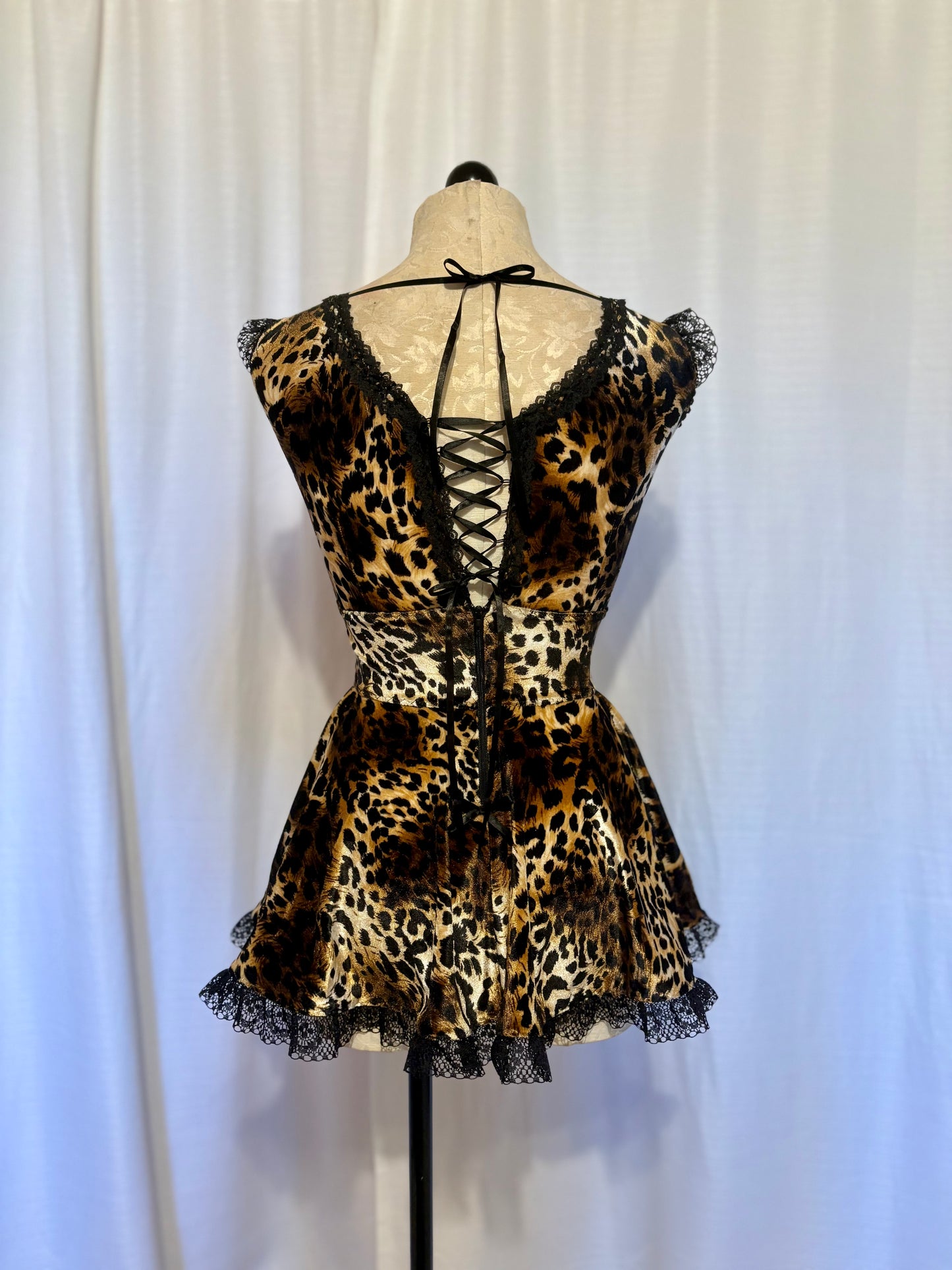 The Lena Velvet Mini Dress