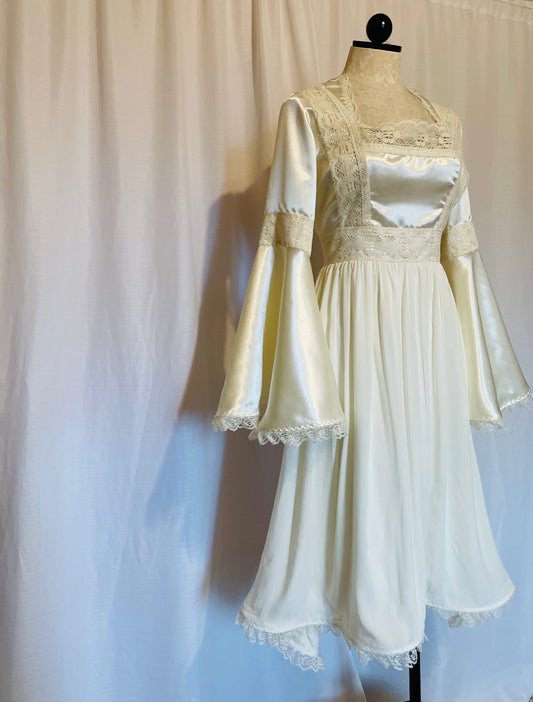 The Satin Aurelie Dress- MIDI