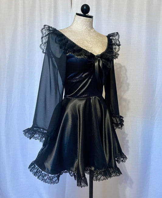 The Penelope Dress in Black