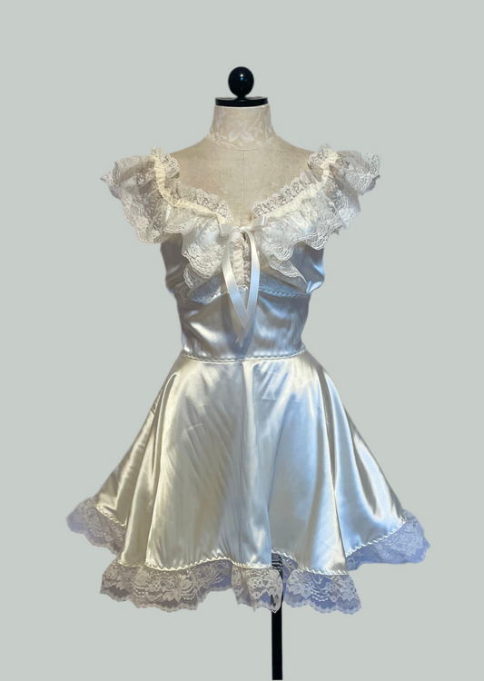 The Kathryn Dress in Cream