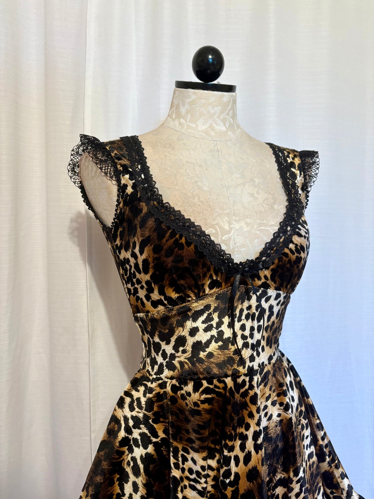 The Lena Velvet Mini Dress