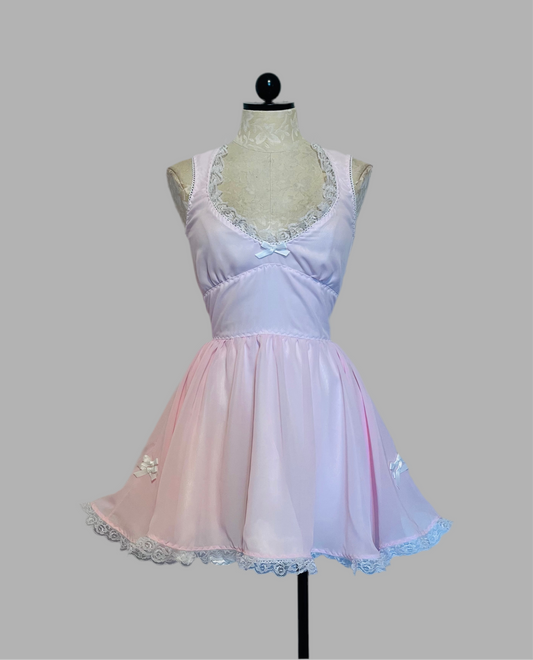 The Hennessy Dress in Baby Pink
