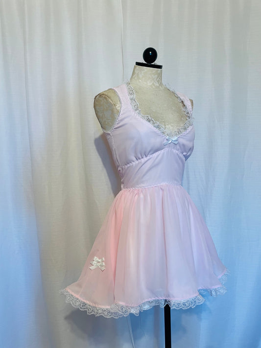The Hennessy Dress in Baby Pink