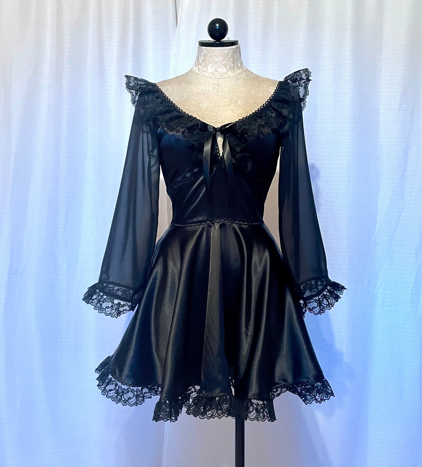 The Penelope Dress in Black