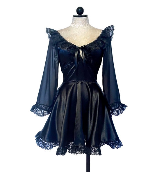 The Penelope Dress in Black