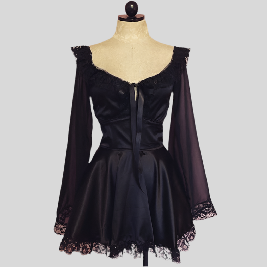The Penelope Dress in Black