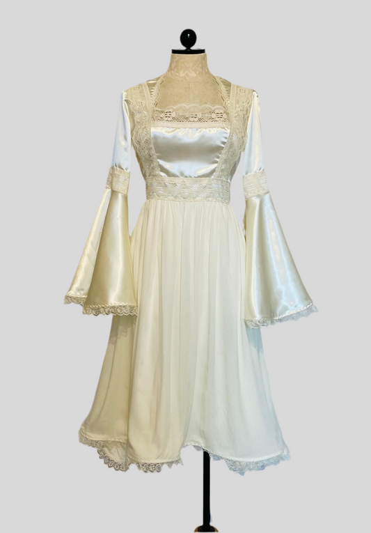 The Satin Aurelie Dress- MIDI