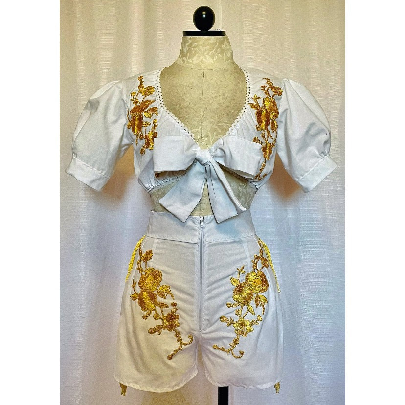 The Carter Set in White and Gold