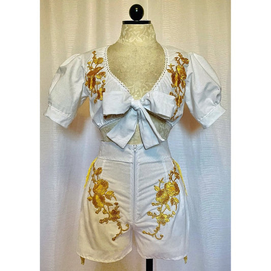 The Carter Set in White and Gold