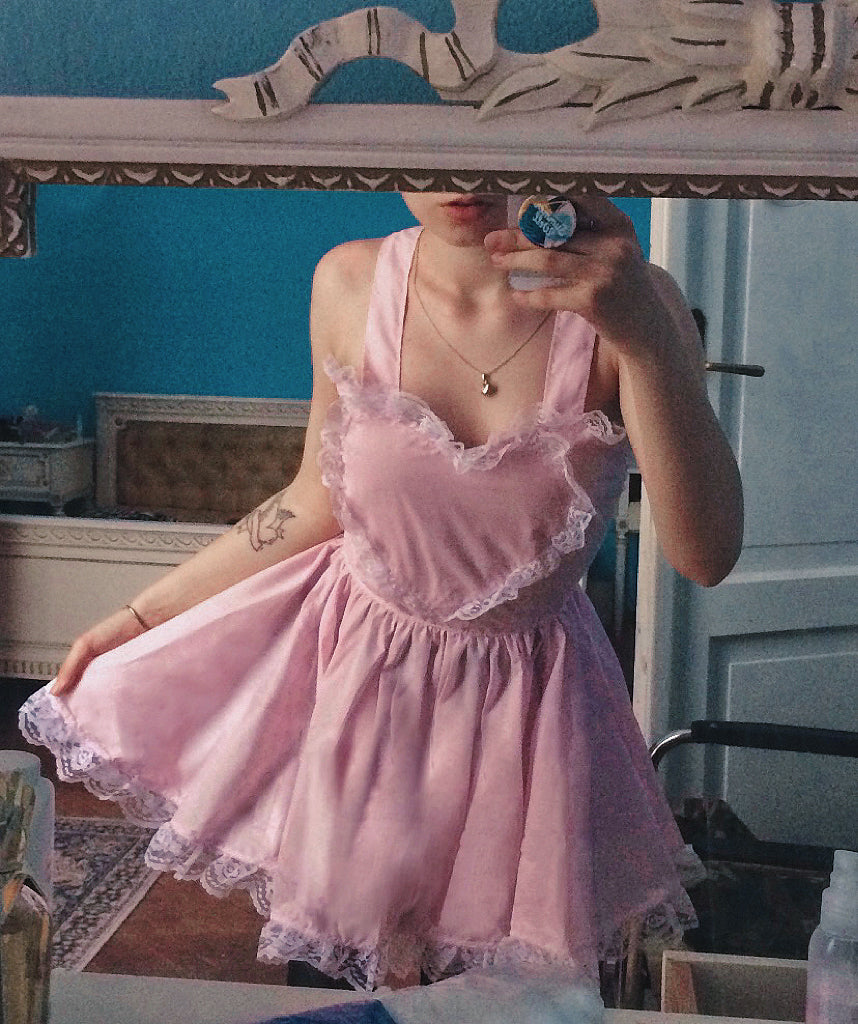 The Therese Dress in Pink