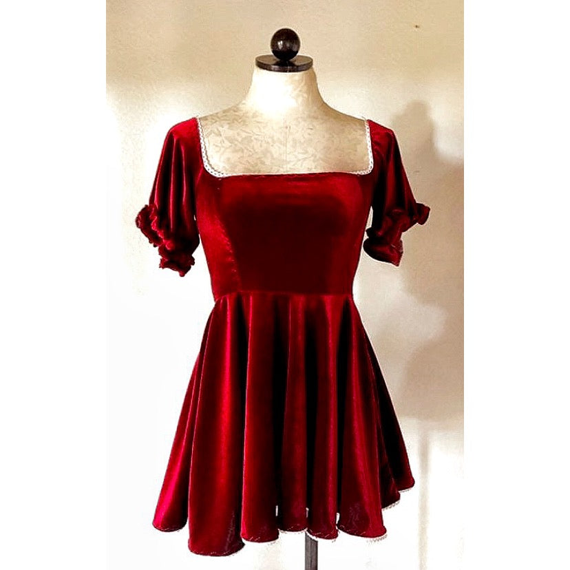 The Gemma Dress in Red