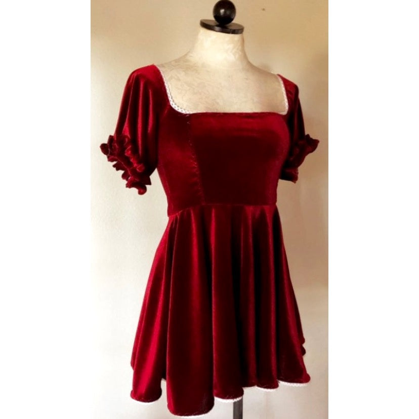 The Gemma Dress in Red