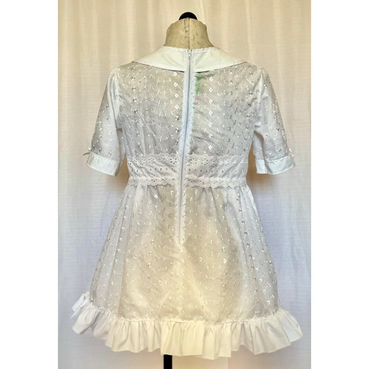 Baby Jane Babydoll in White Eyelet