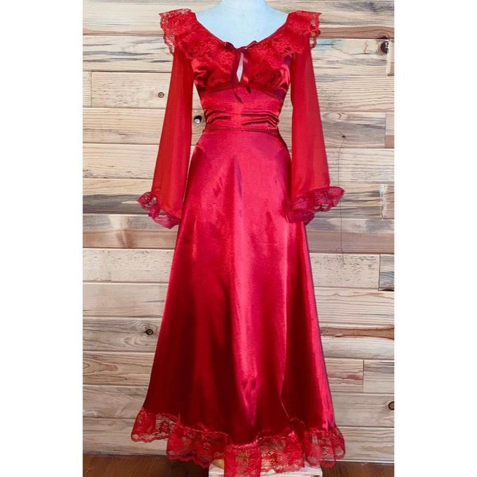 The Maxi Penelope Dress in Red