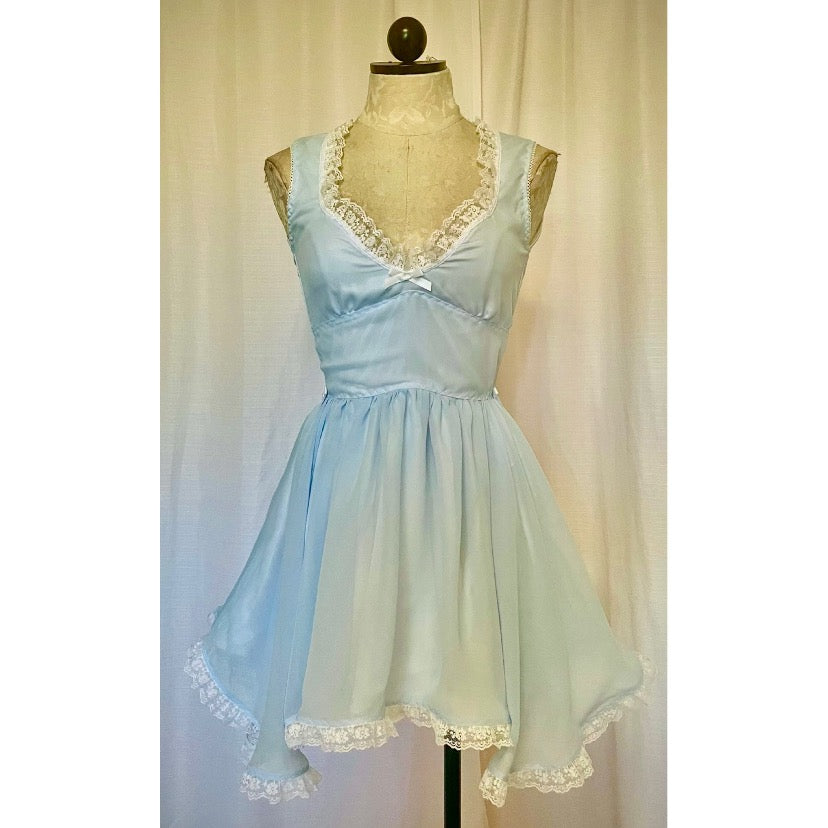 The Hennessy Dress in Baby Blue