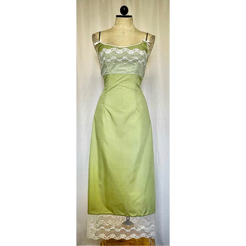 Maxi Blanca Dress in Lime