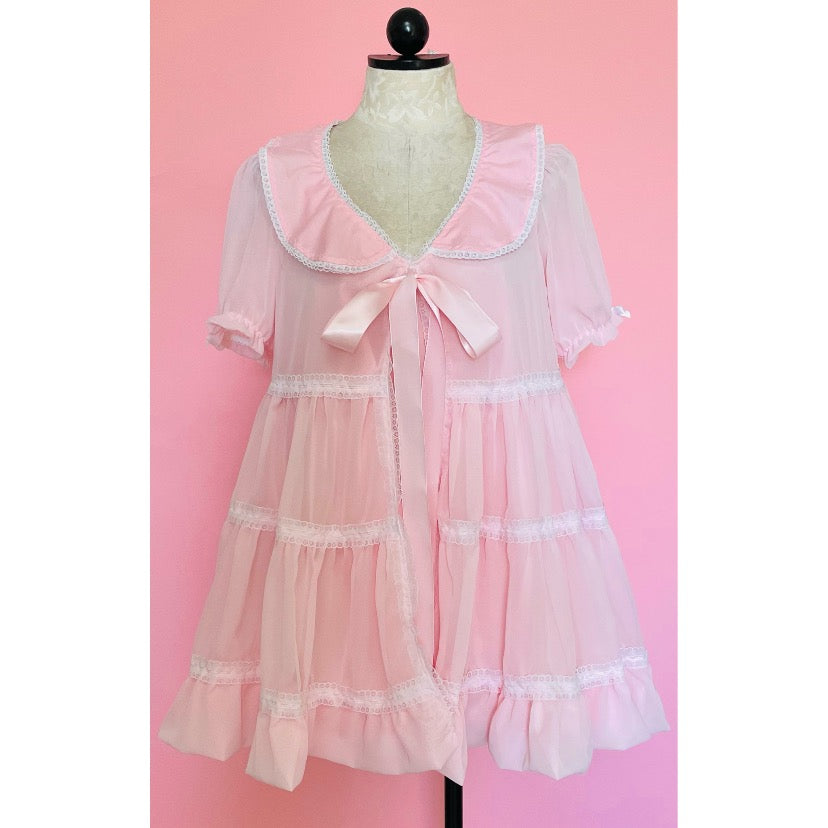 The Lexi Babydoll in Pink
