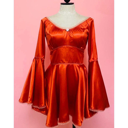 The Jennie Dress in Orange