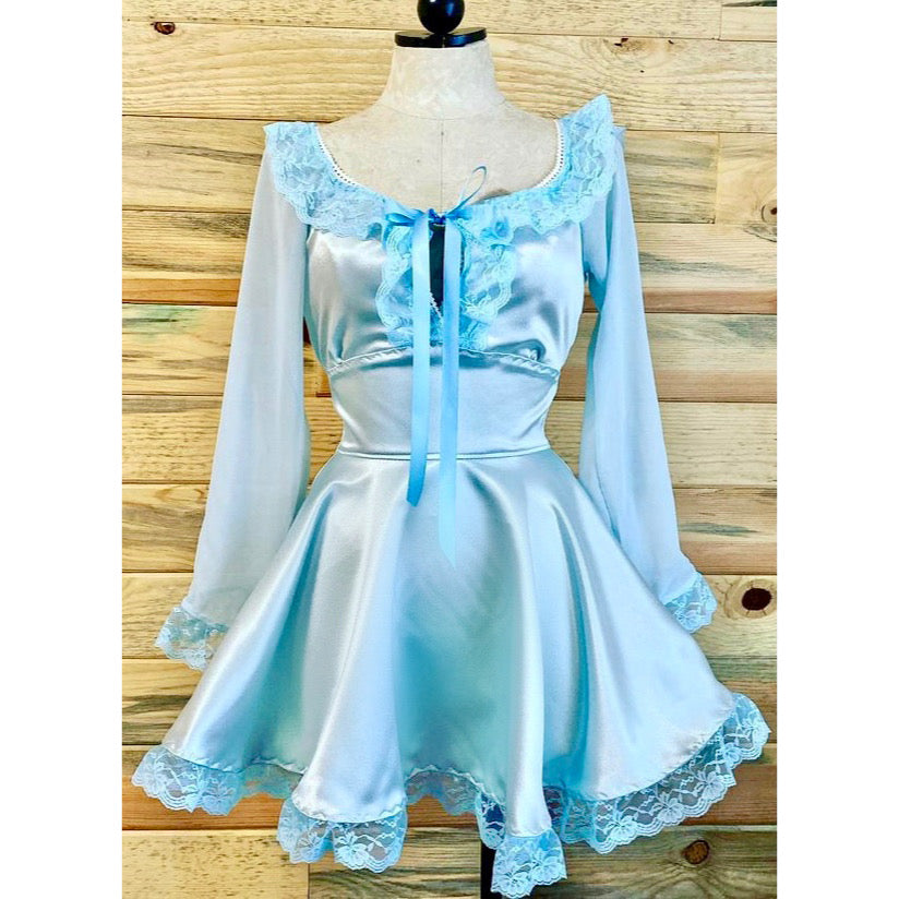 The Penelope Dress in Baby Blue