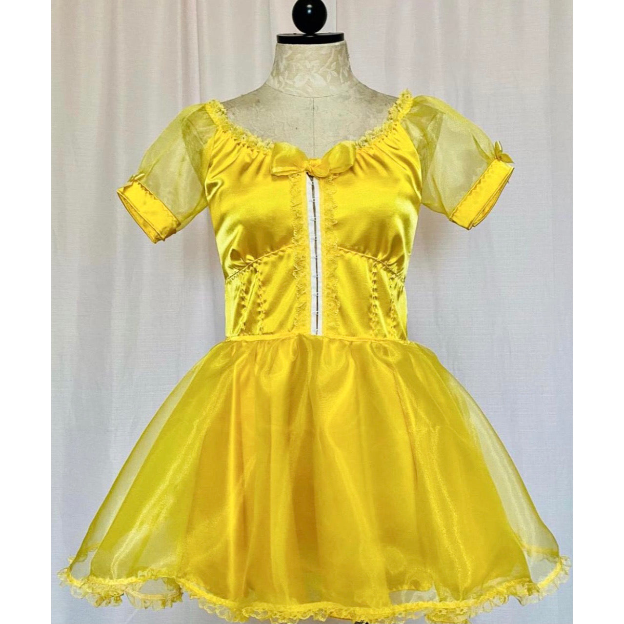 The Sebastian Dress in Yellow