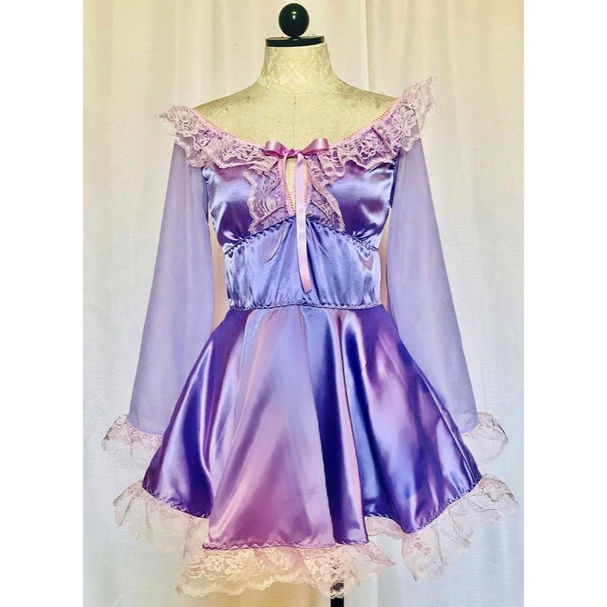 The Penelope Dress in Violet