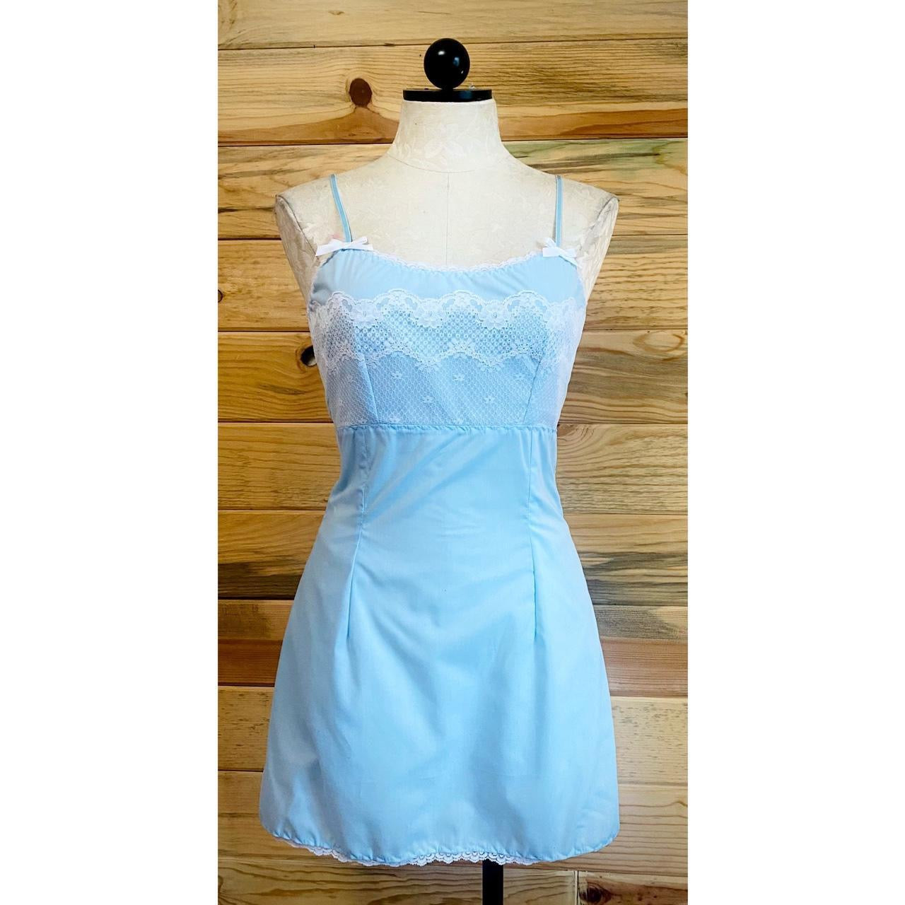 The Blanca Dress in Powder Blue