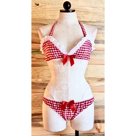 The Dorothy Set in Red Gingham