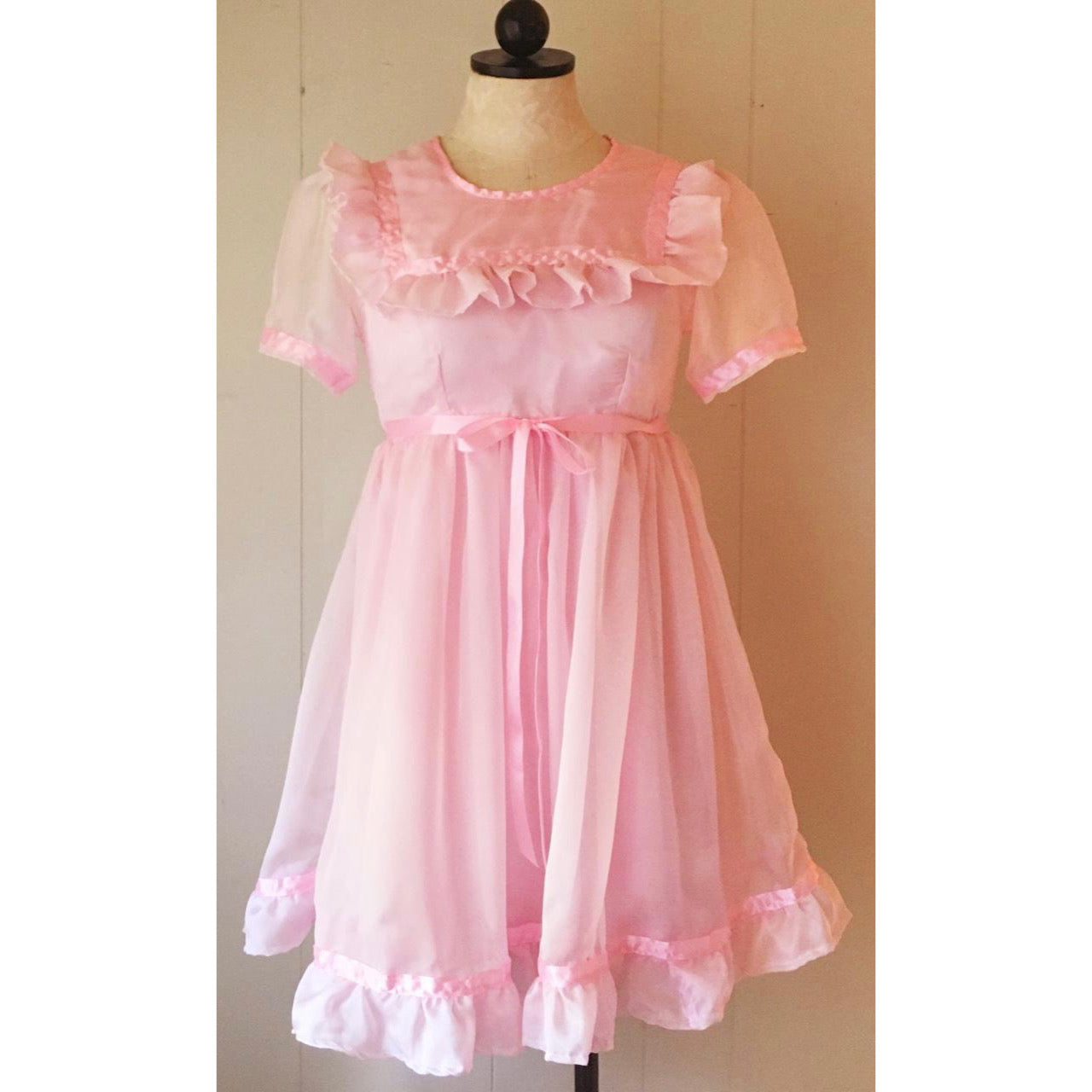 The Courtney Babydoll in Pink