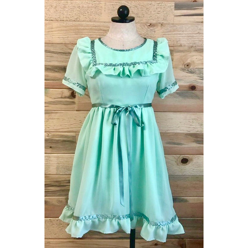 The Courtney Babydoll in Mint