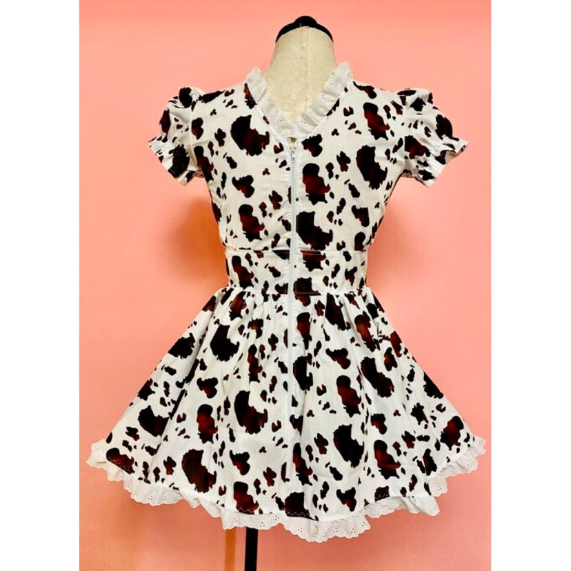 The Carrie Dress in Cow