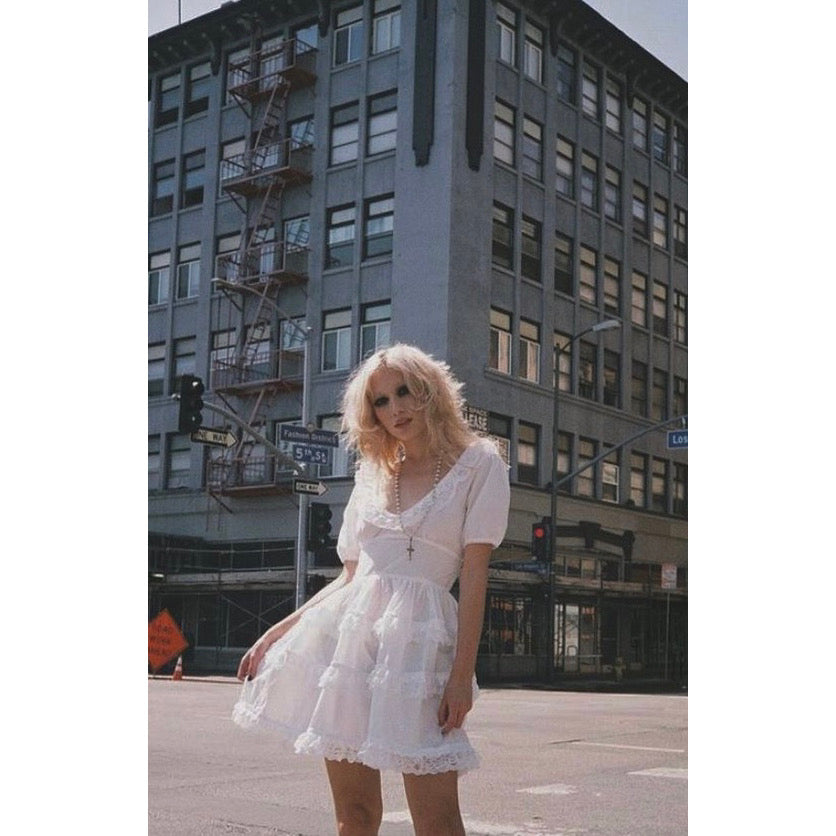 Mini White Cupcake Dress