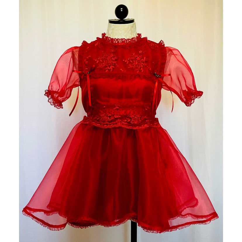 The Jocelyn Dress in Red