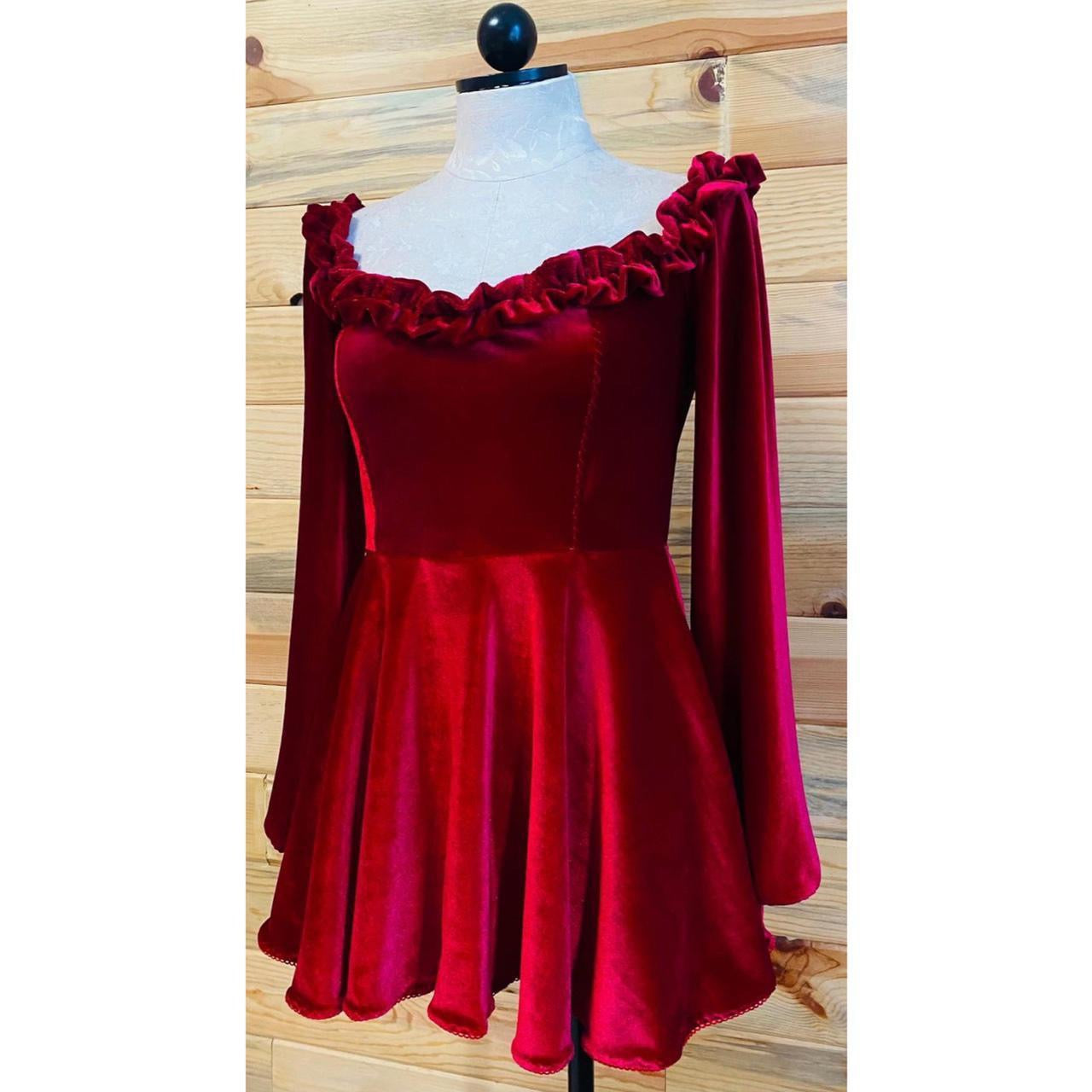 The Maggie Dress in Red