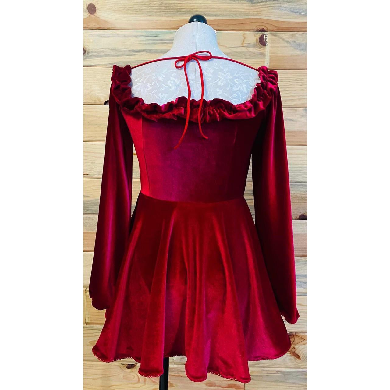 The Maggie Dress in Red